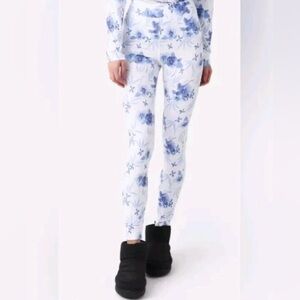 LOVE SHACK FANCY BOGNER FIRE+ICE Base Layer Legging Flower sz L new